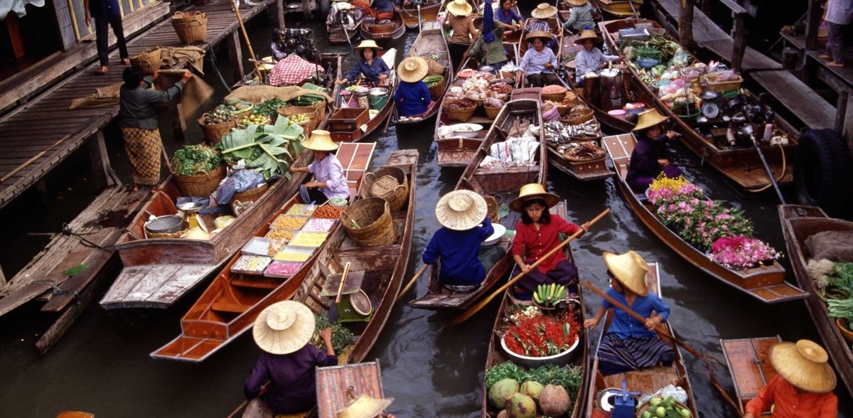 Bangkok-Water-Market
